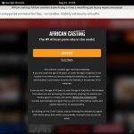 Account African Casting