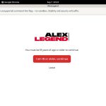 Alex Legend Using Paypal