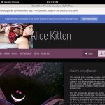 Alice Kitten 2021