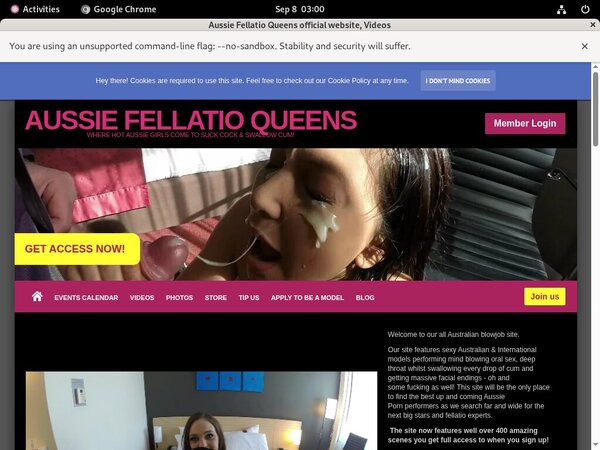 AussieFellatioQueens Paiement