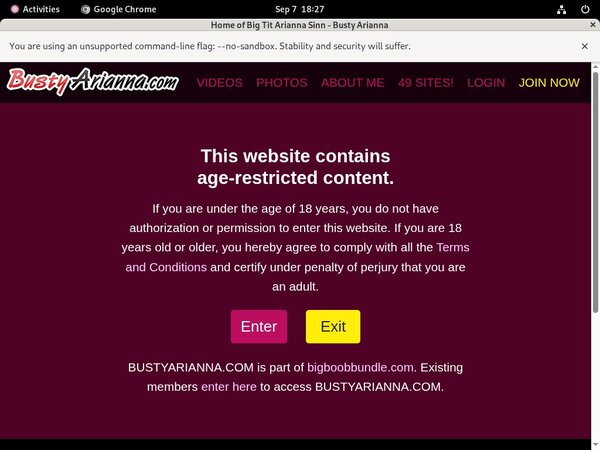Busty Arianna Discount On
