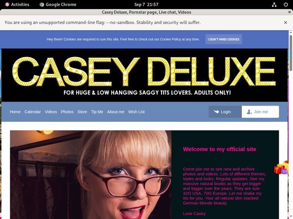 Casey Deluxe With Canadian Dollars