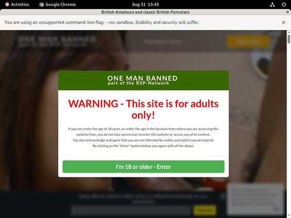 Discount One Man Banned Link Discount One Man Banned Link