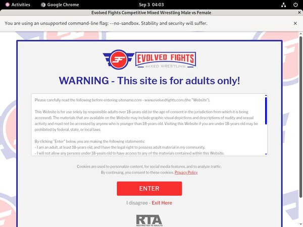 Evolved Fights Coupon