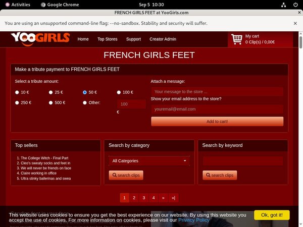 FRENCH GIRLS FEET Discount Url