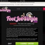 Foot Job Virgin Benutzername