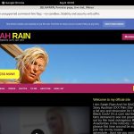 Free Account SELAH RAIN Offer