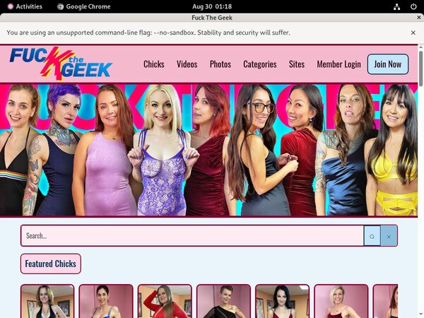Free Fuckthegeek.com Pass