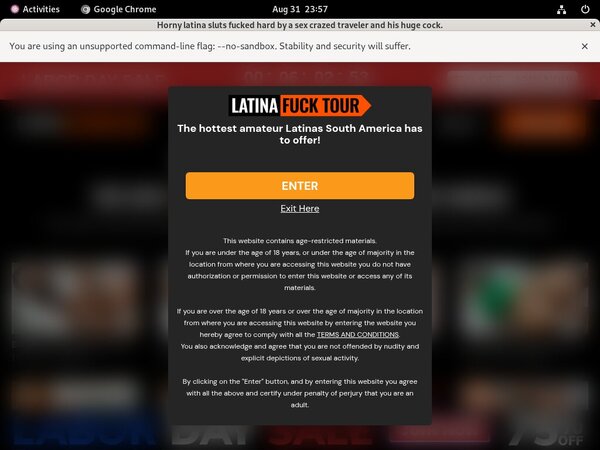 Free Latina Fuck Tour Trial