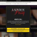 Free Password To Ladyboy Pussy