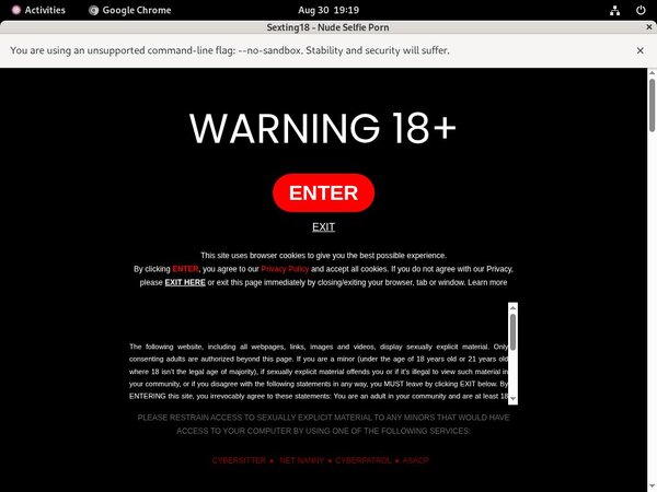 Free Sexting18.com Account Logins