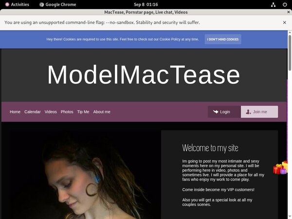 Free Working MacTease Logins