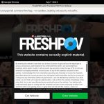 Fresh POV Porn Login