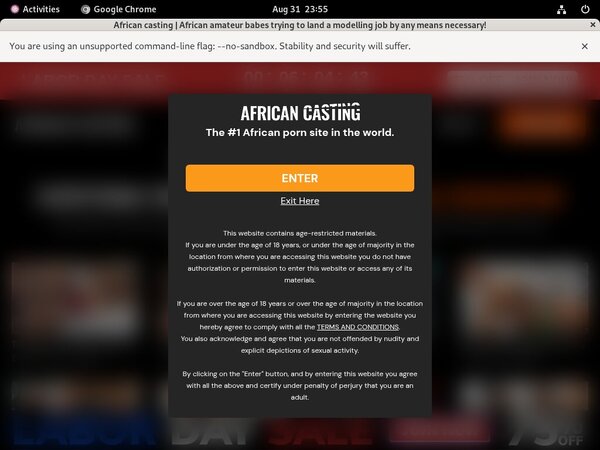 Get Africancasting Password