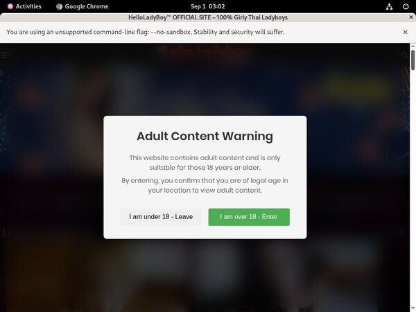 Get Hello Ladyboy Free Trial
