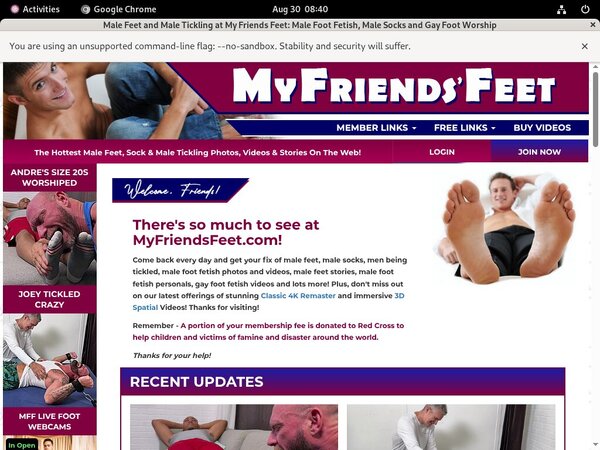 How To Access Myfriendsfeet