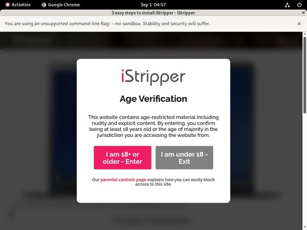 Istripper.com Netcash