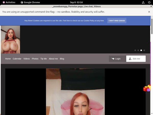 Join Snowbunnyy With Paypal