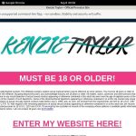 Kenzietaylor Checkout Page
