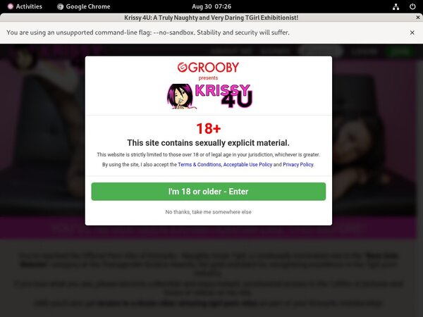 Krissy 4 U 1 Day Trial Krissy 4 U 1 Day Trial