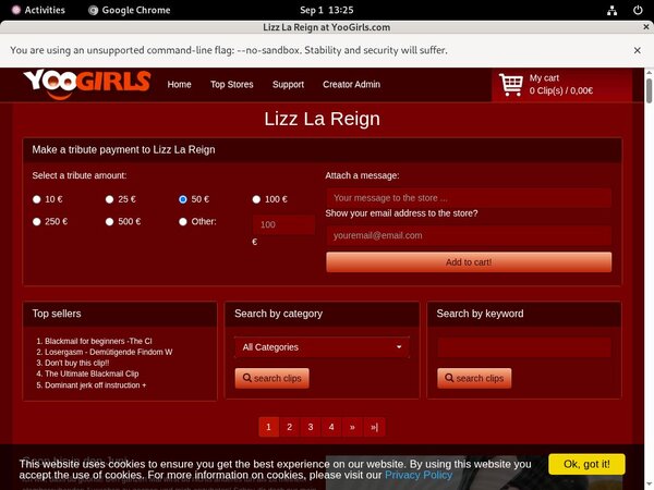 LizzLaReign Vend-o.com