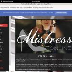 Membership Discount MistressOnline Membership Discount MistressOnline