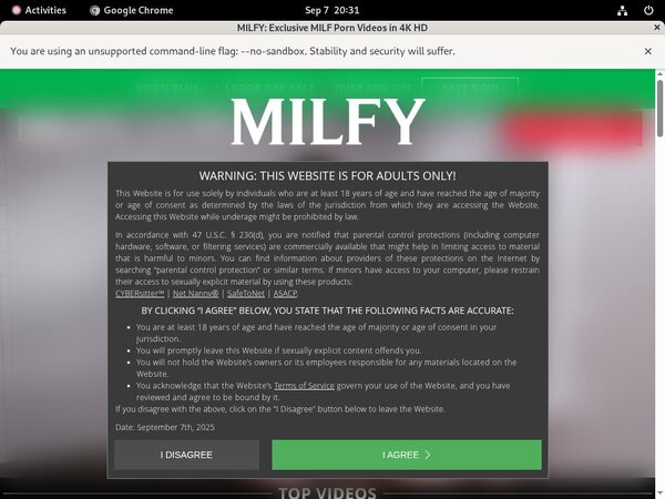 Milfy Free Trial Tour
