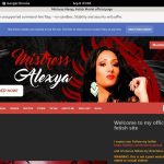 MistressAlexya Discount Lowest