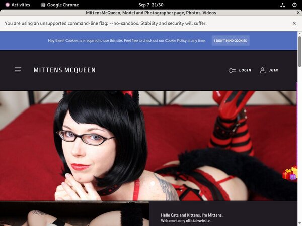 Mittens McQueen Pics
