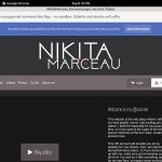 Nikitamarceau.modelcentro.com Free Member