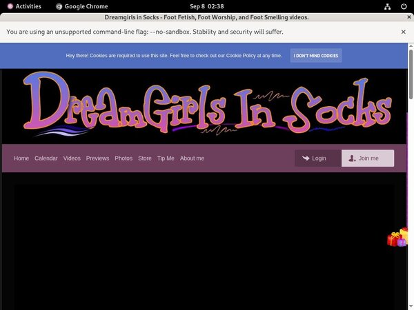 Pass For Dreamgirlssocks.com