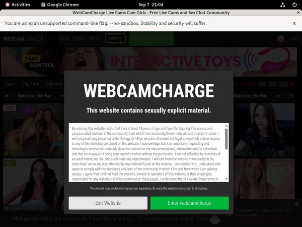 Promo Codes Webcamcharge.com
