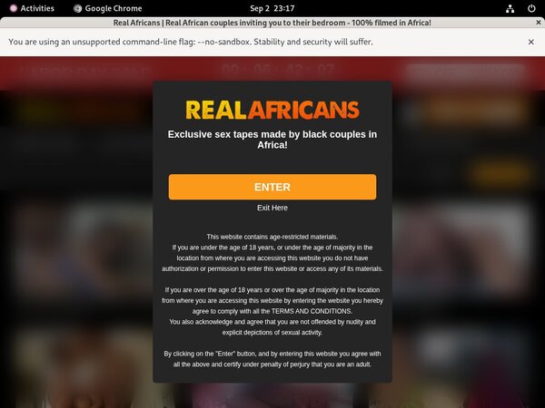 Realafricans Free Trial Special