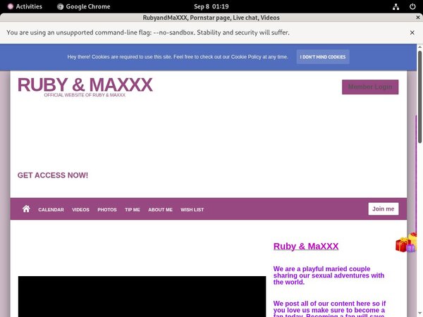 Rubyandmaxxx.modelcentro.com Discreet