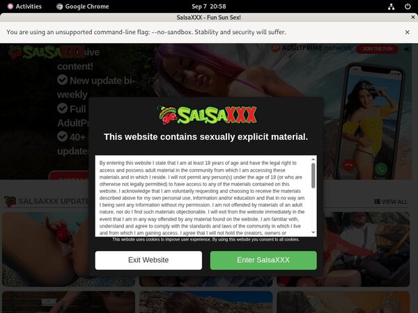 Salsaxxx.com Login