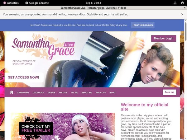 SamanthaGraceLive ????