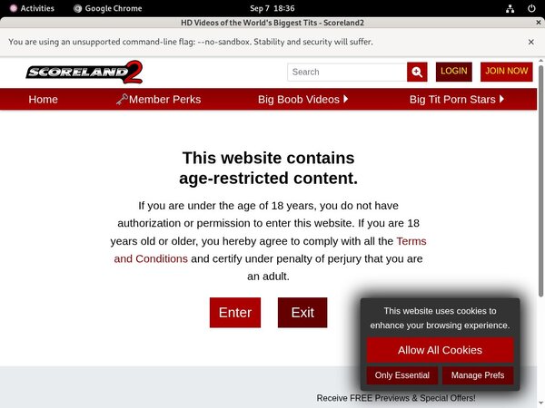 Scoreland2.com Free Users