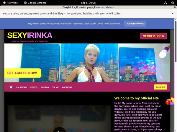 SexyIrinka Pro Biller Page SexyIrinka Pro Biller Page