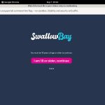 Swallow Bay New Accounts