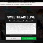Sweetheartslive.com Renew Password
