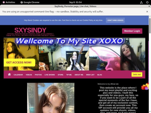 SxySindy Paswords