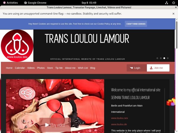 Trans Loulou Lamour Canadian Dollars Trans Loulou Lamour Canadian Dollars