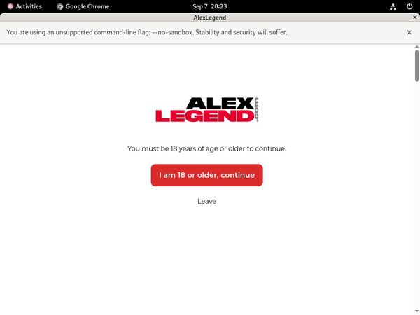 Try Alex Legend Discount