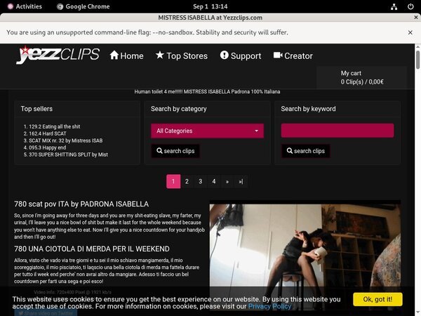 Videos De Mistress Isabella