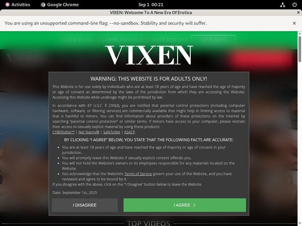 Vixen Subscription Deal