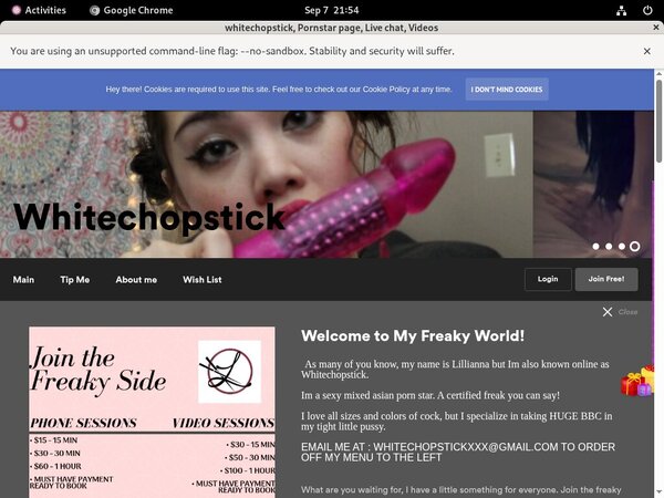 Whitechopstick.com Discount Login