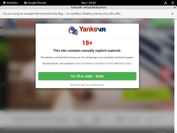 Yanks VR Free Acounts