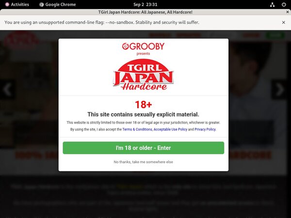 Accounts Tgirljapanhardcore.com