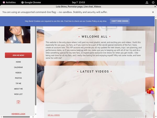 Paypal Signup Lola Shine