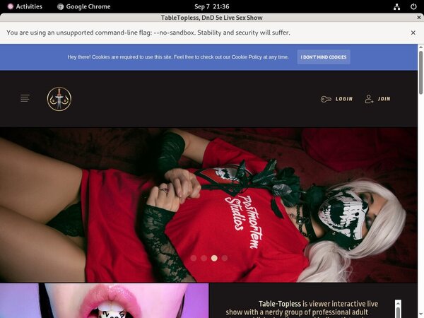 TableTopless Paypal Checkout